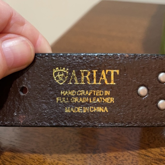 Vintage Ariat Limited Edition Belt NWOT - Picture 6 of 8